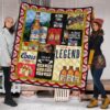 Coors Banquet Quilt Blanket Funny Gift For Beer Lover 1