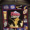 Coors Light Quilt Blanket All I Need Is Beer Funny Gift 7