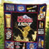 Coors Light Quilt Blanket All I Need Is Beer Funny Gift 5