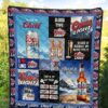 Coors Light Quilt Blanket Funny Gift For Beer Lover 5