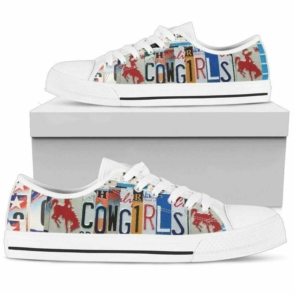 Cowgirls Women Sneakers Style Farm Girl Gift