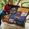 Cute Harry Potter Quilt Blanket Chibi Style Harry Potter Blanket Bedding 11