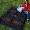 Cypher Magic Square Patterns Premium Quilt Blanket 9