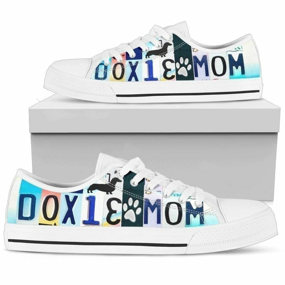 Dachshund Doxie Mom Dog Women Sneakers Style