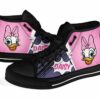 Daisy Duck Sneakers High Top Shoes Fan Gift 3