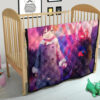 Darling In The Franxx Anime Premium Quilt - Cute Little Zero Two And Hiro Holding Hands Quilt Blanket 21