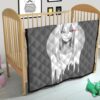 Darling In The Franxx Anime Premium Quilt - Evil Zero Two Ghost Red And White Artwork Quilt Blanket 21