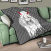 Darling In The Franxx Anime Premium Quilt - Evil Zero Two Ghost Red And White Artwork Quilt Blanket 17