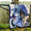 Darling In The Franxx Anime Premium Quilt - Ichigo Code 015 With Blue Franxx Quilt Blanket 13