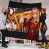 Darling In The Franxx Anime Premium Quilt - Mature Zero Two At School Artwork Quilt Blanket 1