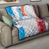 Darling In The Franxx Anime Premium Quilt - Sexy Zero Two In Red Suit Artwork Quilt Blanket 15