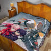 Darling In The Franxx Anime Premium Quilt - Zero Two And Hiro Dancing With Strelitzia Quilt Blanket 19