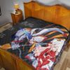 Darling In The Franxx Anime Premium Quilt | Zero Two Red Bodysuit Artwork And Strelizia Quilt Blanket 19