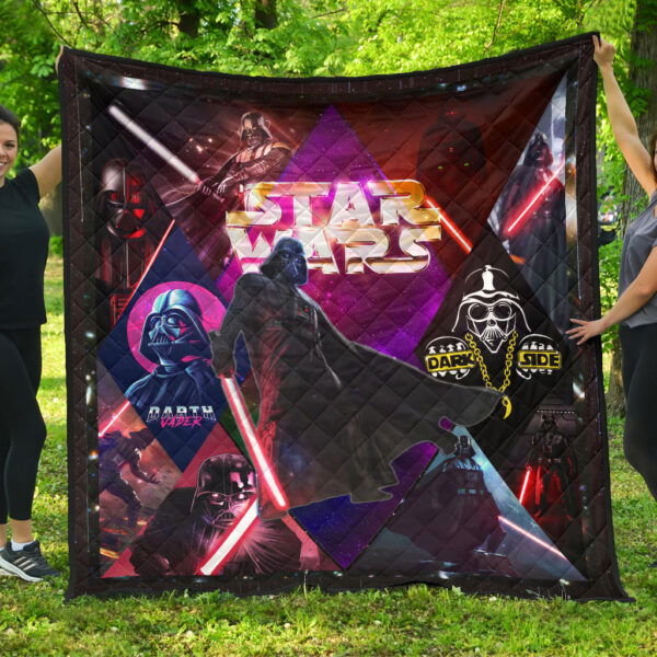 Darth Vader Star Wars Premium Quilt Blanket Movie Home Decor Custom For Fans