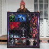 Darth Vader Star Wars Premium Quilt Blanket Movie Home Decor Custom For Fans 3