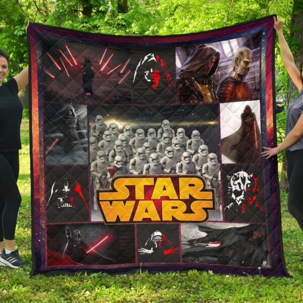 Darth Vader Villians Star Wars Premium Quilt Blanket Movie Home Decor Custom For Fans