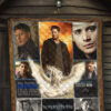 Dean Winchester Supernatural Premium Quilt Blanket Movie Home Decor Custom For Fans 7