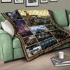 Dean Winchester Supernatural Premium Quilt Blanket Movie Home Decor Custom For Fans 17