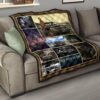 Dean Winchester Supernatural Premium Quilt Blanket Movie Home Decor Custom For Fans 15