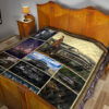 Dean Winchester Supernatural Premium Quilt Blanket Movie Home Decor Custom For Fans 19