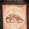 Delta Sigma Theta Premium Quilt Blanket Sorority Home Decor Custom For Fans 7