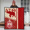 Delta Sigma Theta Premium Quilt Blanket Sorority Home Decor Custom For Fans 3