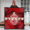 Delta Sigma Theta Premium Quilt Blanket Sorority Home Decor Custom For Fans 3