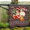 Demon Slayer Anime Premium Quilt - Merry Christmas Chibi Cosplay Santa Reindeer Xmas Gift Quilt Blanket 13