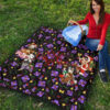 Demon Slayer Anime Premium Quilt - Merry Christmas Cosplay Santa Reindeer Xmas Patterns Quilt Blanket 9
