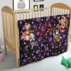 Demon Slayer Anime Premium Quilt - Merry Christmas Cosplay Santa Reindeer Xmas Patterns Quilt Blanket 21