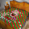 Demon Slayer Anime Premium Quilt - Merry Christmas Mitsuri Chibi Xmas Sweet Girl Quilt Blanket 19