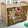 Demon Slayer Anime Premium Quilt - Merry Christmas Mitsuri Chibi Xmas Sweet Girl Quilt Blanket 21