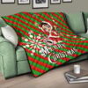 Demon Slayer Anime Premium Quilt - Merry Christmas Santa Tanjiro With Xmas Gifts Quilt Blanket 17