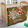 Demon Slayer Anime Premium Quilt - Merry Christmas Santa Tanjiro With Xmas Gifts Quilt Blanket 21