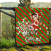 Demon Slayer Anime Premium Quilt - Merry Christmas Santa Tanjiro With Xmas Gifts Quilt Blanket 13