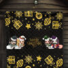 Demon Slayer Anime Premium Quilt - Tanjiro Nezuko Rengoku And Muichiro Xmas Gift Christmas Symbol Quilt Blanket 7