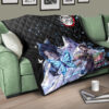 Demon Slayer Anime Pretty Shinobu With Butterflies Cherry Blossom Premium Quilt Blanket 17