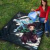 Demon Slayer Anime Tanjiro Water Dragon Power Sword Fighting Premium Quilt Blanket 9