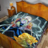 Demon Slayer Anime Zenitsu Lightning Breath Power Eye Premium Quilt Blanket 19