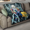 Demon Slayer Anime Zenitsu Lightning Breath Power Eye Premium Quilt Blanket 15