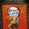 Demon Slayer Anime Zenitsu Sleeping Lightning Breath Power Premium Quilt Blanket 7