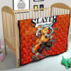 Demon Slayer Anime Zenitsu Sleeping Lightning Breath Power Premium Quilt Blanket 21