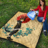Demon Slayer Anime Zenitsu Wearing Modern Clothes Yellow Theme Premium Quilt Blanket 9