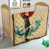 Demon Slayer Anime Zenitsu Wearing Modern Clothes Yellow Theme Premium Quilt Blanket 21
