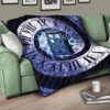 Doctor Who Tardis Quilt Blanket Funny Gift Idea For Fan 17