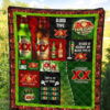 Dos Equis Quilt Blanket Funny Gift For Beer Lover 5