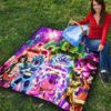 Dragon Ball Anime Premium Quilt - DB Full Characters Powerful Burst Limit Quilt Blanket 9