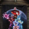 Dragon Ball Anime Premium Quilt - DB Goku Vegeta Vs Jiren Destruction Toppo Quilt Blanket 7