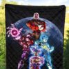 Dragon Ball Anime Premium Quilt - DB Goku Vegeta Vs Jiren Destruction Toppo Quilt Blanket 5