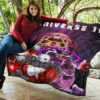 Dragon Ball Anime Premium Quilt | DB Jiren Power Universe 11 Purple Galaxy Quilt Blanket 11